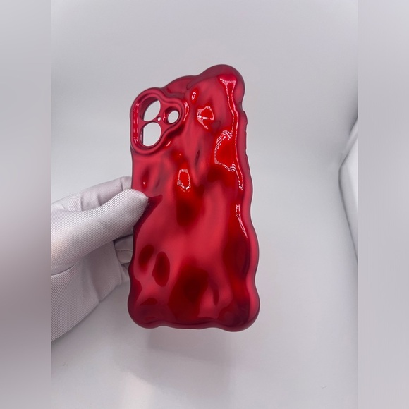 Red Glossy Phone 16 Case - Picture 5 of 6